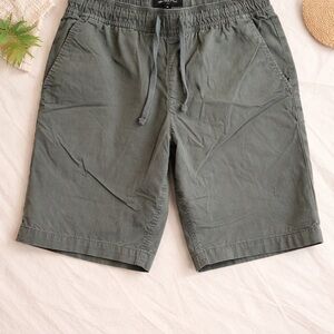 Banana Republic Olive Green Drawstring Shorts Size Medium